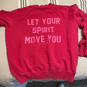 Peloton crew neck, spiritual gangster